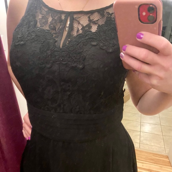 Rickis vintage style black lace top dress - NWOT - Picture 10 of 11